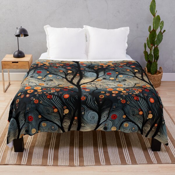 Item preview, Swirling Trees and Circles designed and sold by vadimcarazan.