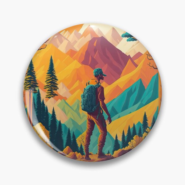 Item preview, Bright and brave hiker  designed and sold by ArtyBuys.