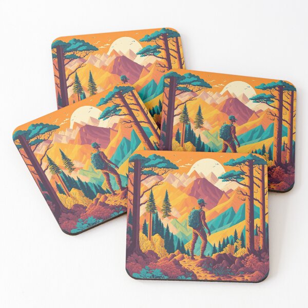 Item preview, Bright and brave hiker  designed and sold by ArtyBuys.