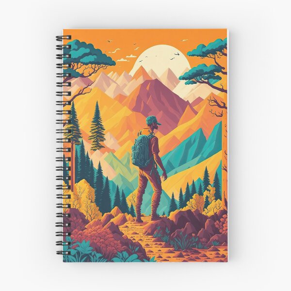 Item preview, Bright and brave hiker  designed and sold by ArtyBuys.