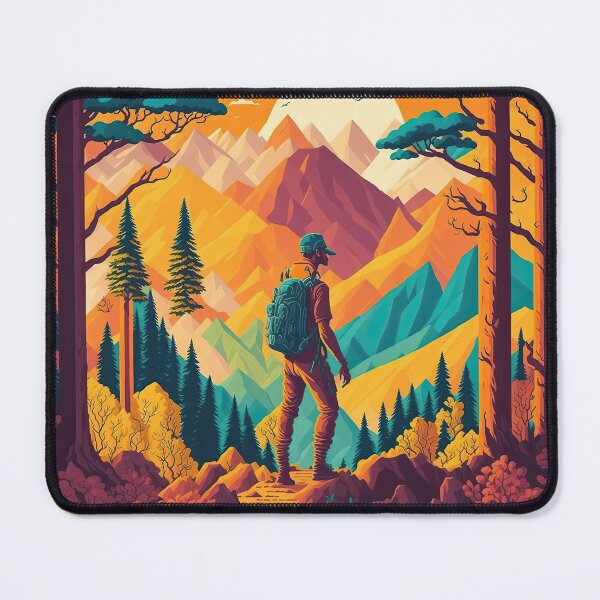Item preview, Bright and brave hiker designed and sold by ArtyBuys.