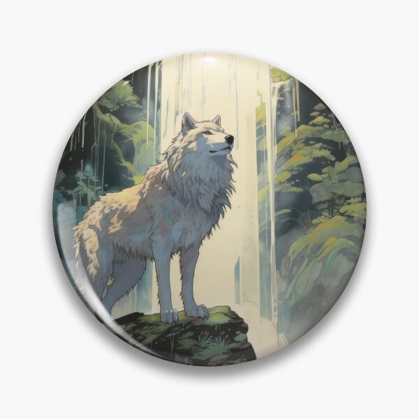 Artikelvorschau, A Wolf at the Waterfall entworfen und verkauft von Earth Celebration Designs.