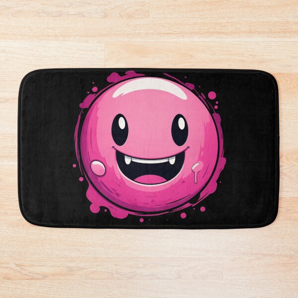 Item preview, Light Pink Smile Emote Graffiti Smiley  designed and sold by ArtFromBeyond.