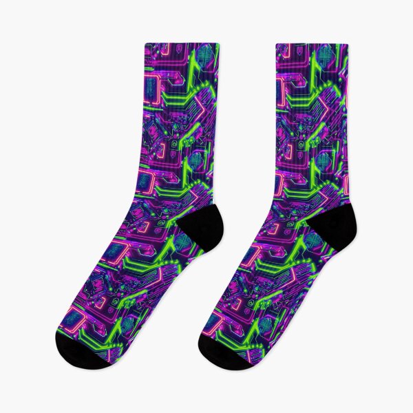 Item preview, CircuitVibes: Experience the pulsating energy of cyber circuits designed and sold by MindWave THC.