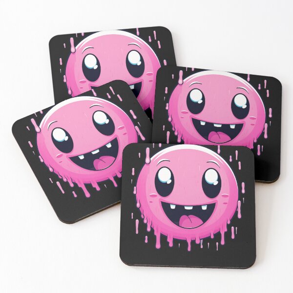 Item preview, Light Pink Smile Emote Graffiti Smiley  designed and sold by ArtFromBeyond.