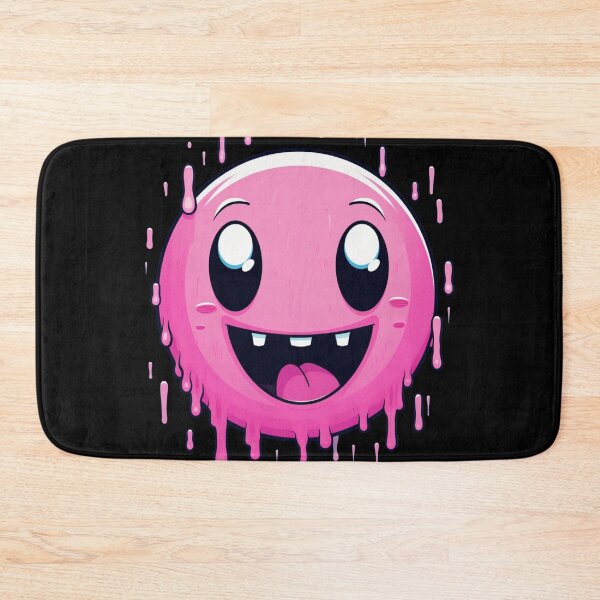 Item preview, Light Pink Smile Emote Graffiti Smiley  designed and sold by ArtFromBeyond.