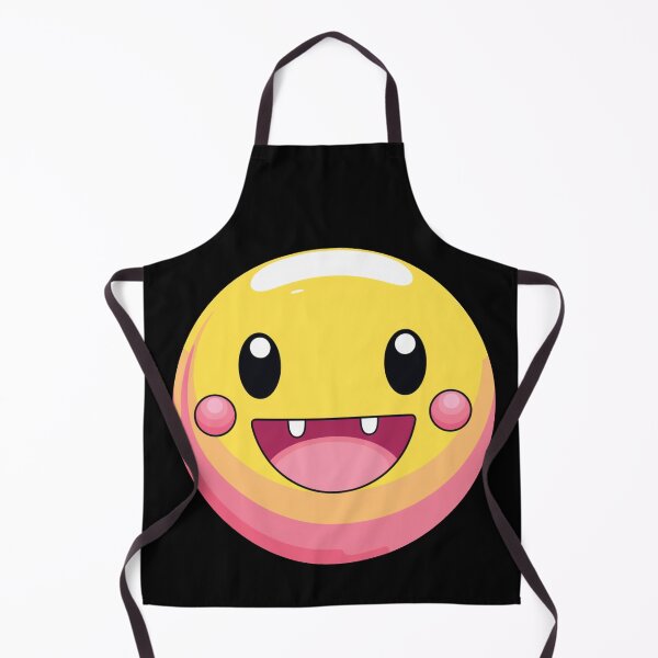 Item preview, Light Pink Yellow Smile Emote Graffiti Smiley  designed and sold by ArtFromBeyond.
