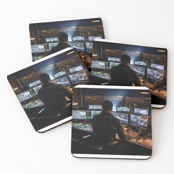 Item preview, Drone Traffic Controller - Drone Traffic Manager designed and sold by TheBrainArt.