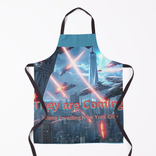 Item preview, Invasion of the Extraterrestrials: A Battle for Earth | Alien Invasion | Aliens Invade New York City designed and sold by Dream Wear.