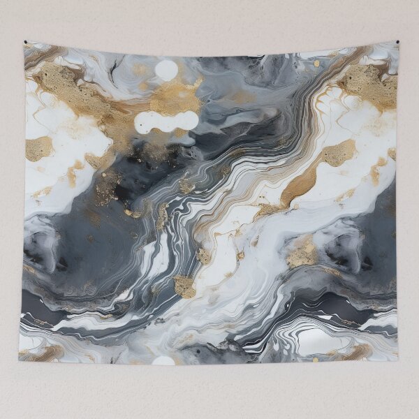 Item preview, Light greys, white and bronze marble 4 designed and sold by obstinator.