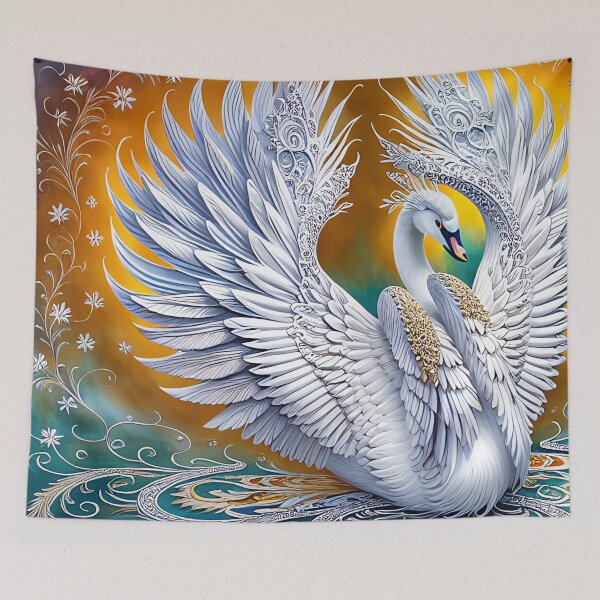 Item preview, Exquisite White Swan designed and sold by purplesensation.