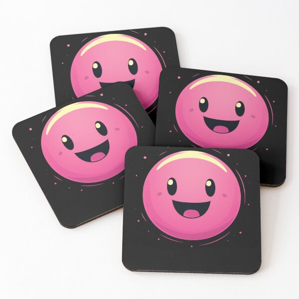 Item preview, Light Pink Yellow Smile Emote Graffiti Smiley  designed and sold by ArtFromBeyond.