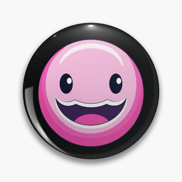 Artikelvorschau, Hellrosa-gelbes Lächeln-Emote-Graffiti-Smiley entworfen und verkauft von ArtFromBeyond.