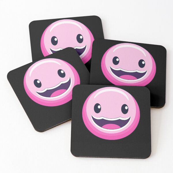 Item preview, Light Pink Yellow Smile Emote Graffiti Smiley  designed and sold by ArtFromBeyond.