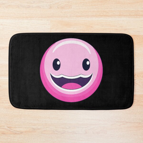 Item preview, Light Pink Yellow Smile Emote Graffiti Smiley  designed and sold by ArtFromBeyond.