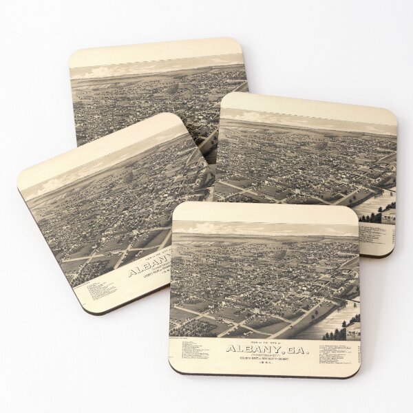 Item preview, Albany, Georgia (1885) designed and sold by allhistory.