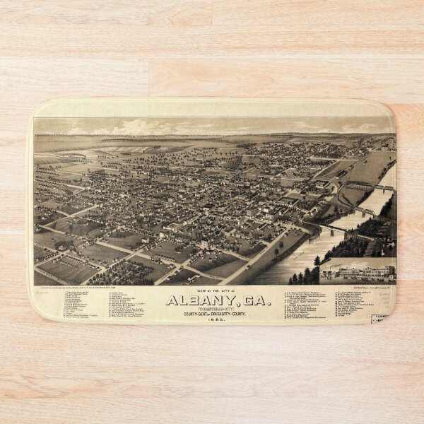 Item preview, Albany, Georgia (1885) designed and sold by allhistory.