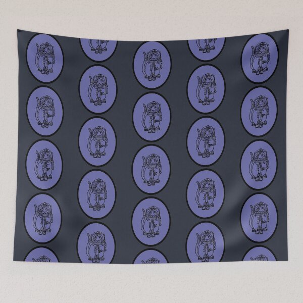 Item preview, Sci Fi Astronaut Space Tiger Oval designed and sold by ellenhenry.