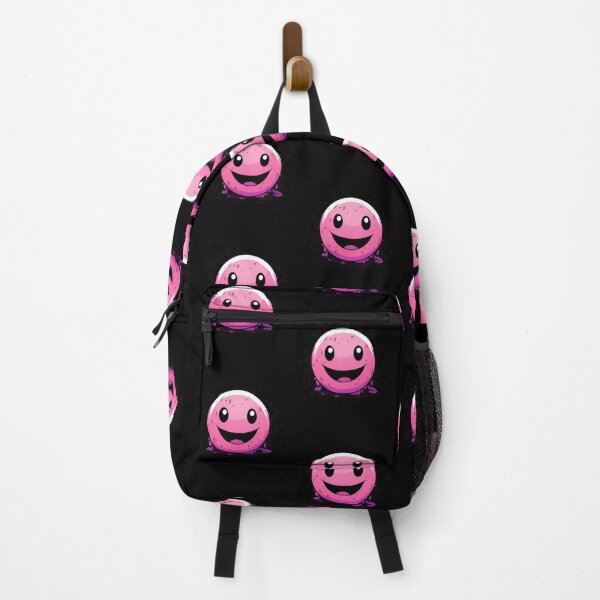 Item preview, Light Pink Yellow Smile Emote Graffiti Smiley designed and sold by ArtFromBeyond.