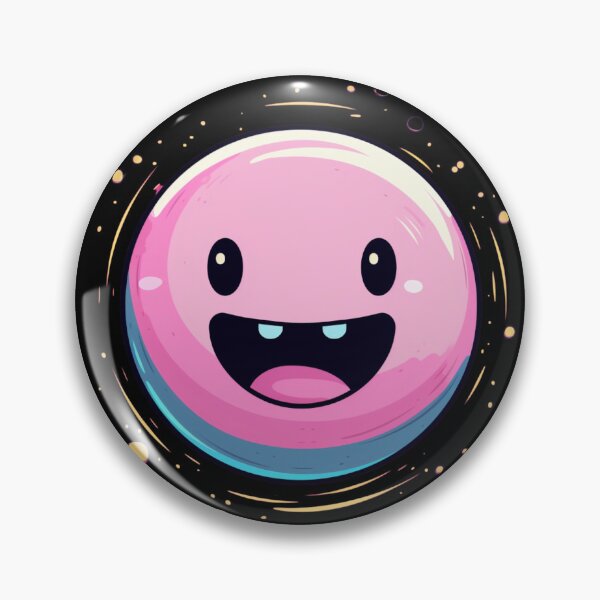 Artikelvorschau, Hellrosa-gelbes Lächeln-Emote-Graffiti-Smiley entworfen und verkauft von ArtFromBeyond.