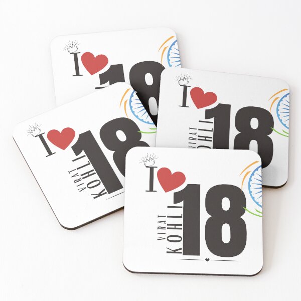 Item preview, I Love 18- Virat Kohli designed and sold by GoDelta.