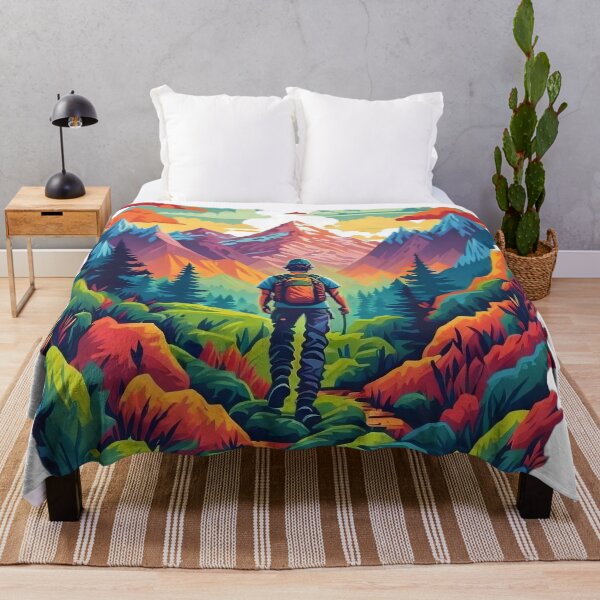 Item preview, Reaching New Heights Hiking designed and sold by ArtsyWishesShop.