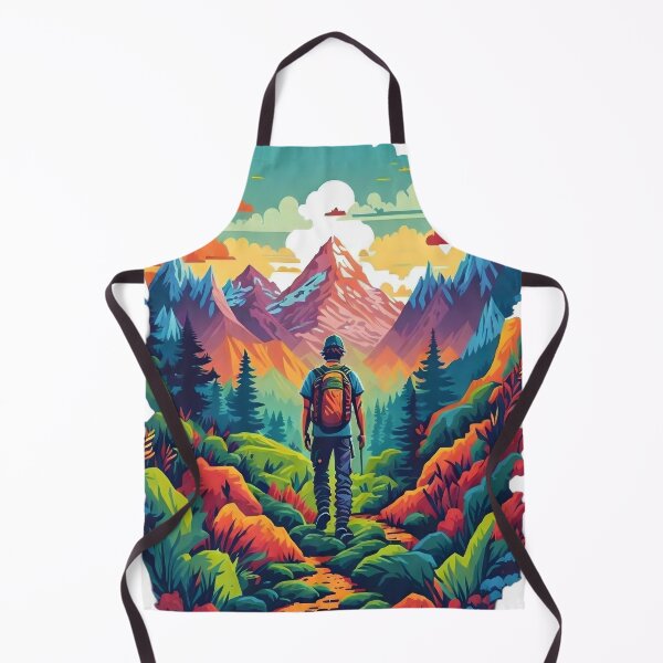 Item preview, Reaching New Heights Hiking designed and sold by ArtsyWishesShop.