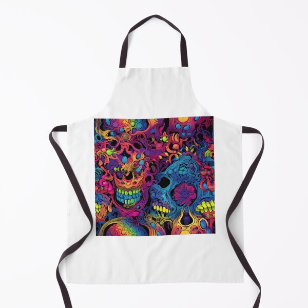 Item preview, Vivid Melting Skulls designed and sold by JaeganDesigns.