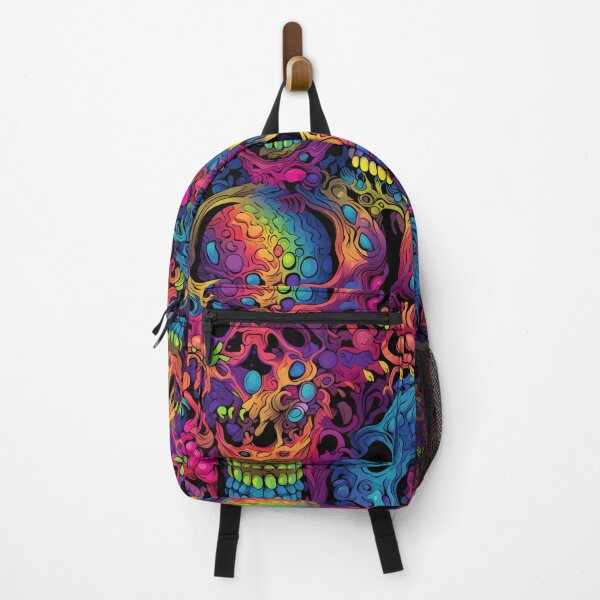 Item preview, Vivid Melting Skulls designed and sold by JaeganDesigns.