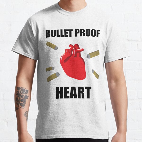 Bullet Proof Heart Classic T-Shirt