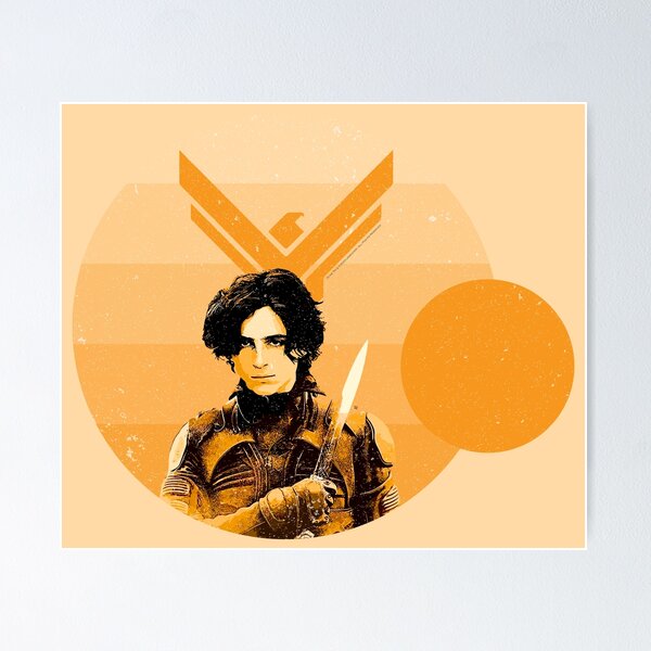 Item preview, Dune Paul Atreides | Moons of Arrakis - Sci-Fi Art Illustration designed and sold by Niktarka.