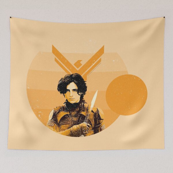 Item preview, Dune Paul Atreides | Moons of Arrakis - Sci-Fi Art Illustration designed and sold by Niktarka.