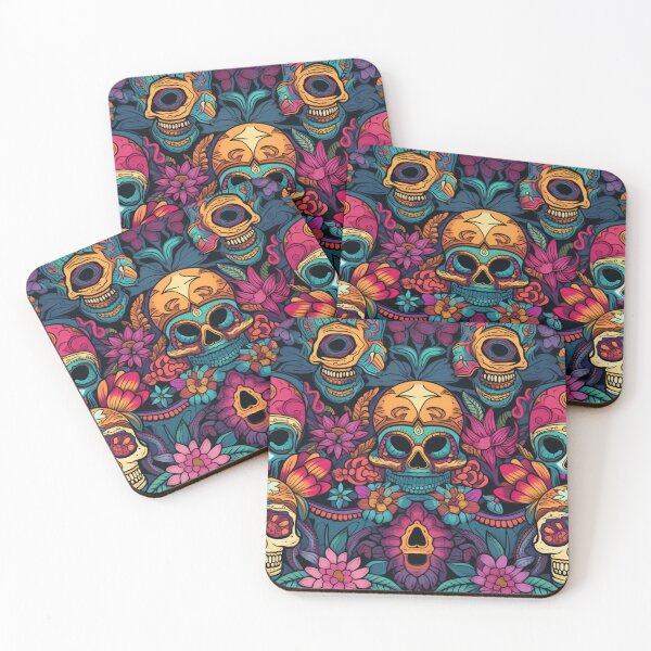 Item preview, Jungle Skulls Pattern designed and sold by JaeganDesigns.