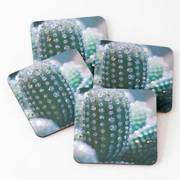 Item preview, Cactus plant sparkling with diamond crystal spikes designed and sold by RachelRebel.
