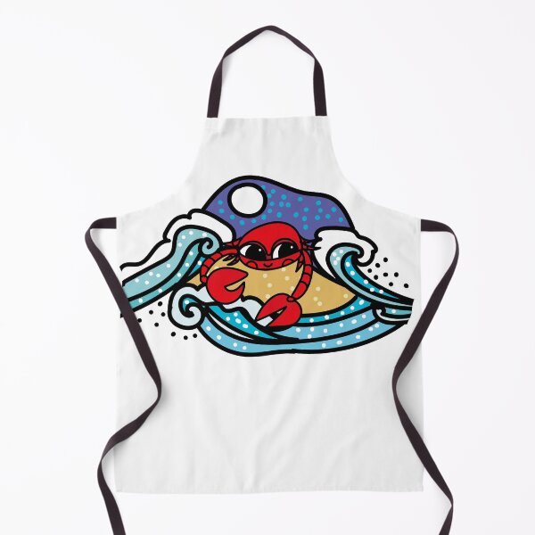 Item preview, One night journey of a red cute crab.  designed and sold by Creavision.