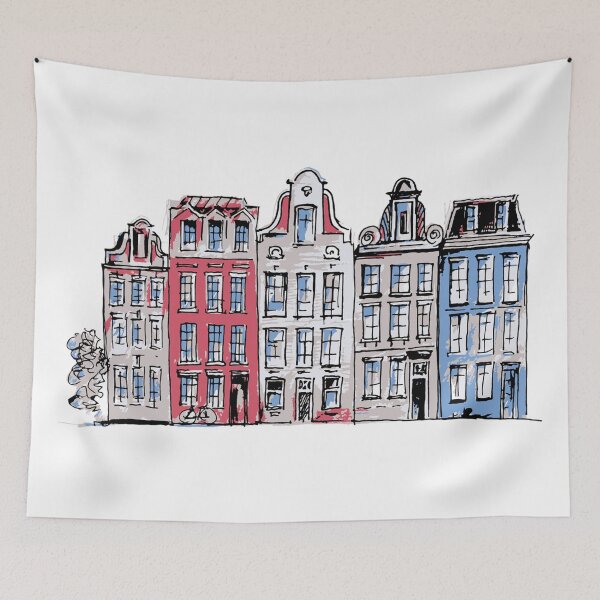 Artikelvorschau, Amsterdam Skyline entworfen und verkauft von RoaaMagic.