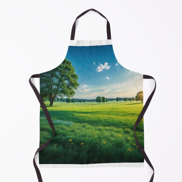 Item preview, A Peaceful Summer Landscape Where A Picturesque Meadow Extends To The Horizon, Ai Generated Art designed and sold by AiGens.