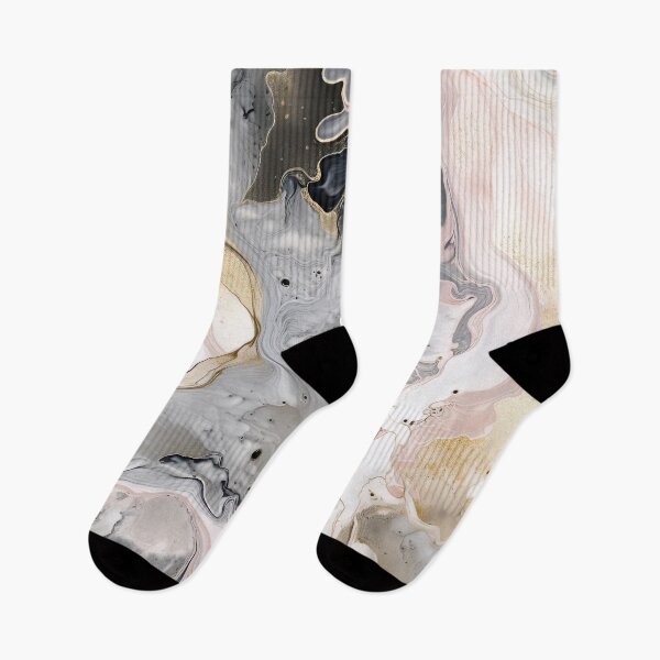 Item preview, Light greys, white and pink marble 4 designed and sold by obstinator.