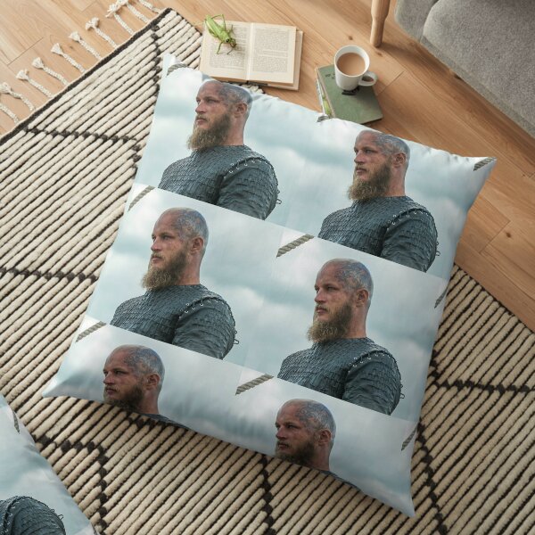 Vikings series history Floor Pillow