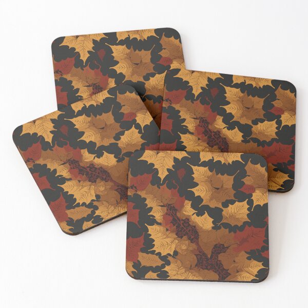 Item preview, Cute Golden oak leaves designed and sold by OlivedesignsIN.