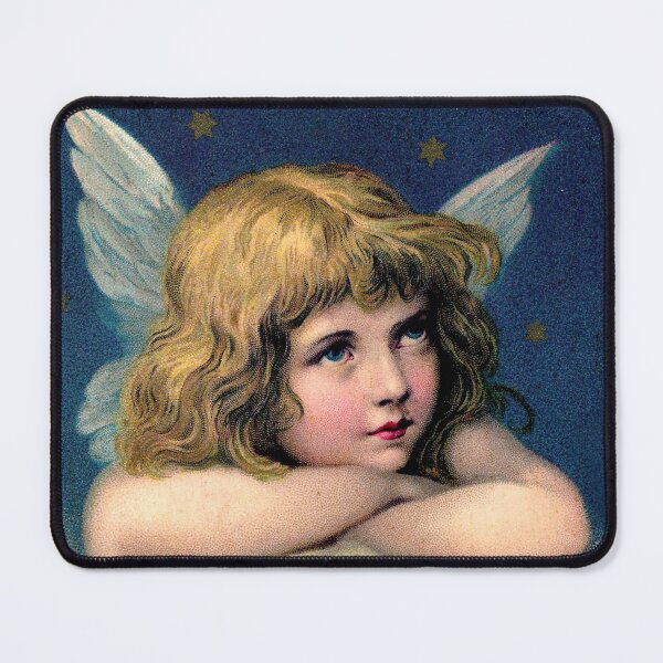 Aperçu de l'œuvre Ange de Noël Vintage créée et vendue par HolidayBug.