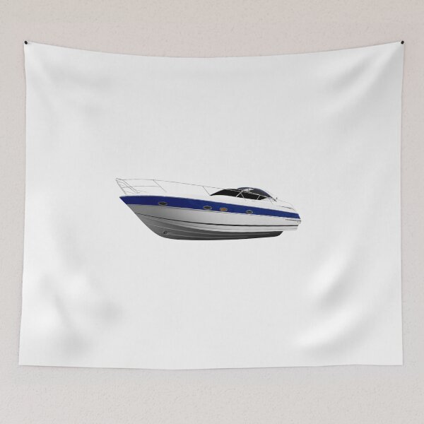 Item preview, Luxury yacht isolated on white background designed and sold by goceris.