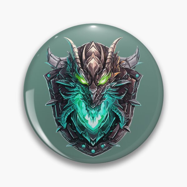 Item preview, Glowing Dragon Shield designed and sold by SamSupershirt.