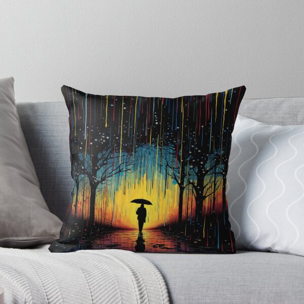 Item preview, Psychedelic Rain: Nature's Rhythmic Dance designed and sold by PsyCloth.