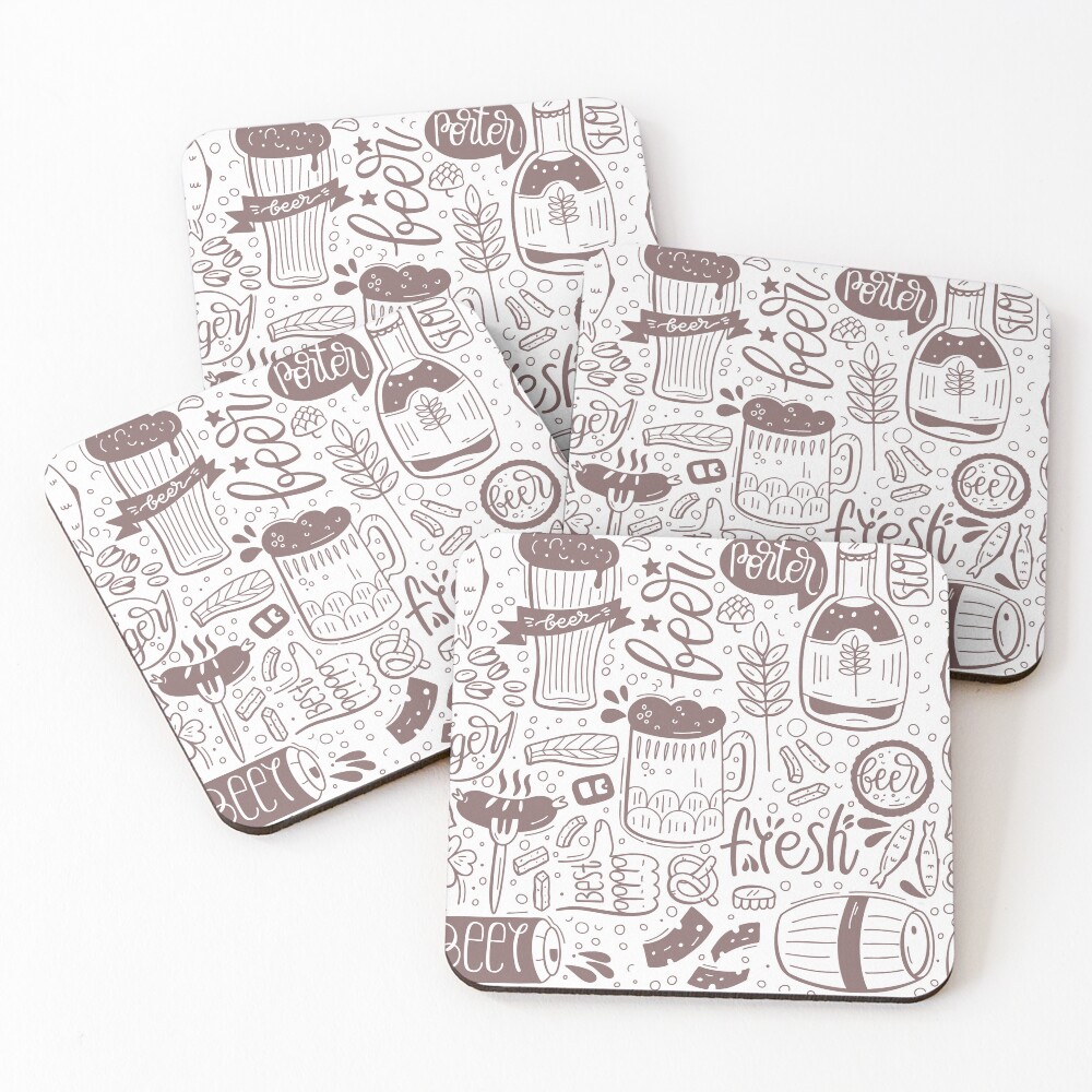Item preview, Coasters (Set of 4) designed and sold by Yash0707.