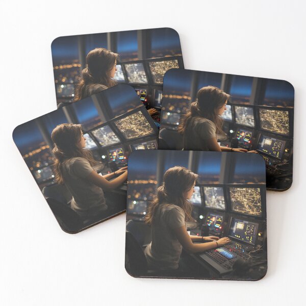 Item preview, Drone Traffic Controller - Drone Airspace Controller designed and sold by TheBrainArt.