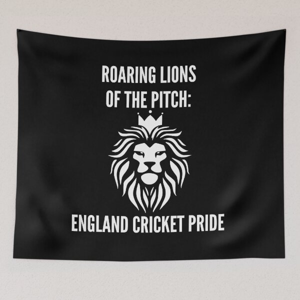 Item preview, England Cricket: Roaring Lions of the Pitch designed and sold by MimsTees.