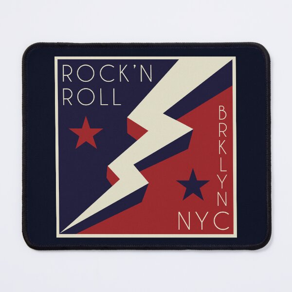 Item preview, Rock'n roll Brooklyn Nyc (lightning bolt logo) designed and sold by hayrpictures.