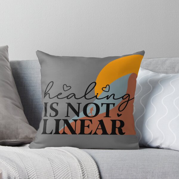 Item preview, Embrace the Journey with Our Healing is not Linear designed and sold by ShopWilPrints.