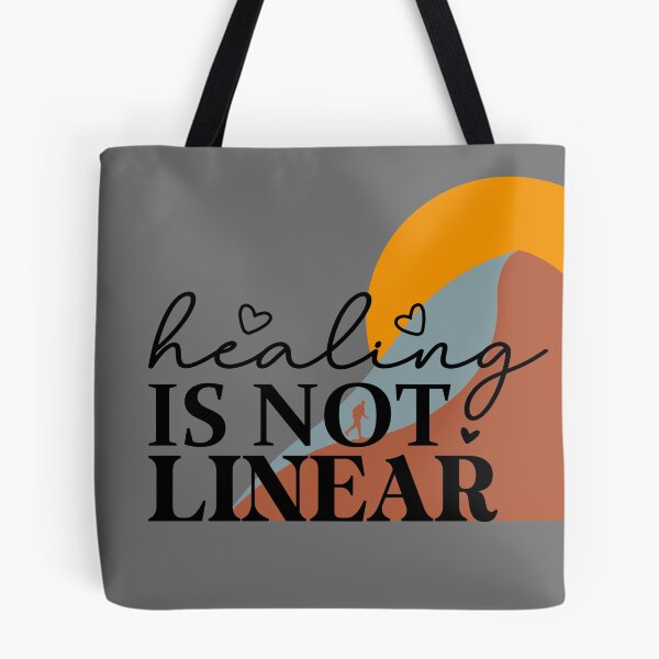 Item preview, Embrace the Journey with Our Healing is not Linear designed and sold by ShopWilPrints.